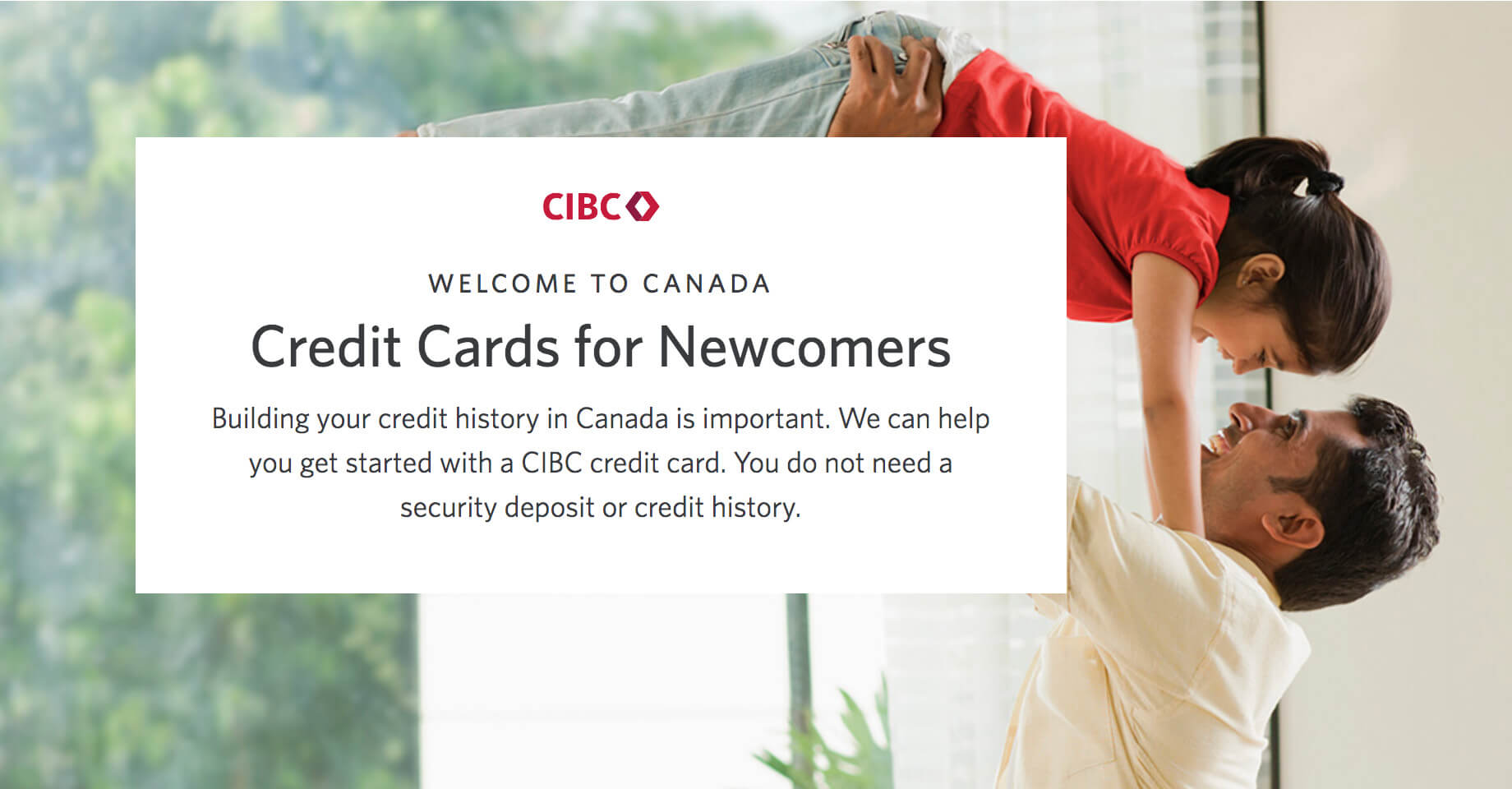CIBC - Newcomers To Canada